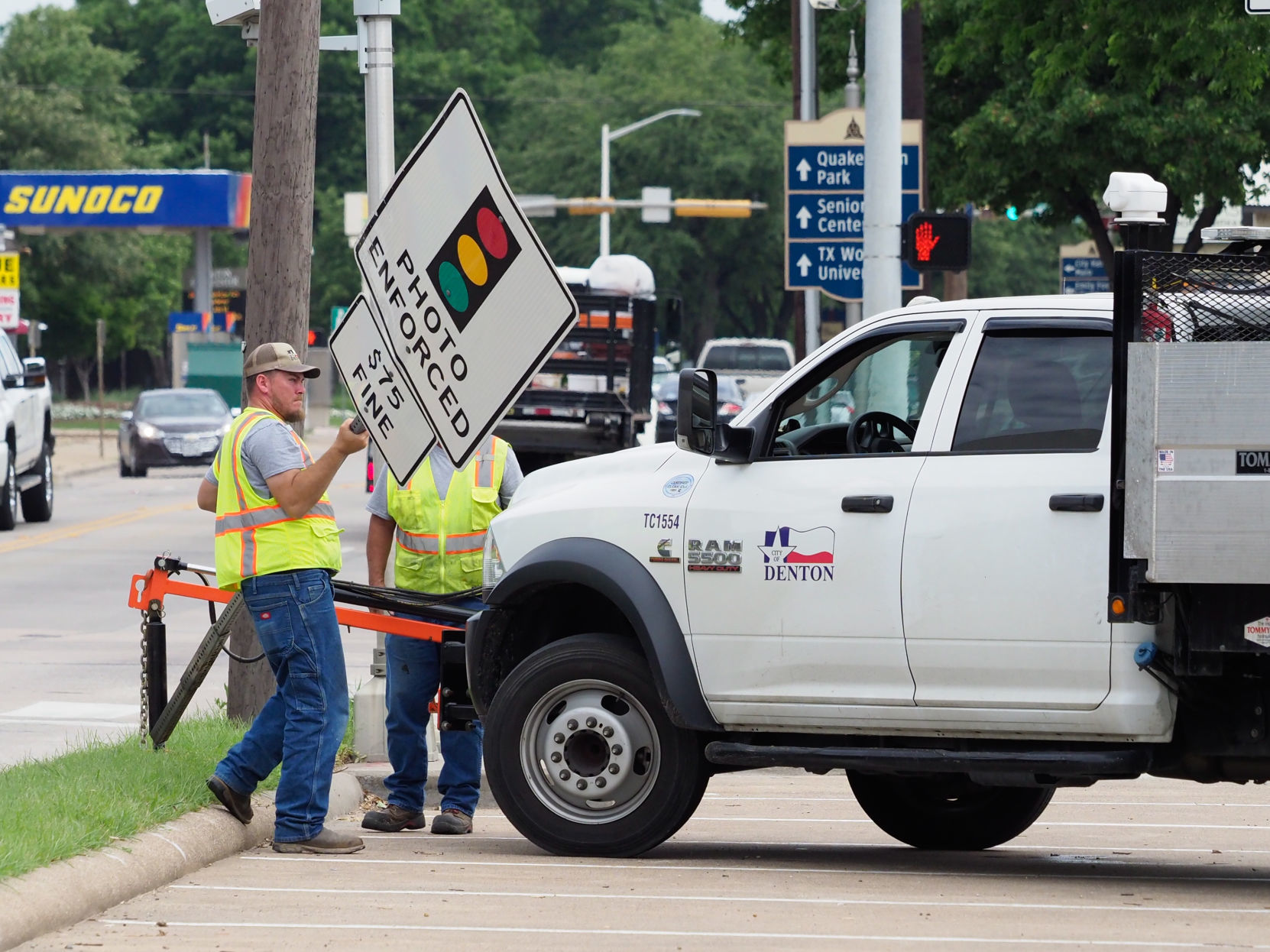 Red-light cameras taken off duty